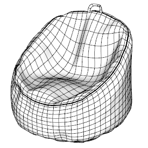 Model 5 - Bean Bag | Spencer Furniture