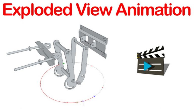 Simple Exploded View Animation in SketchUp