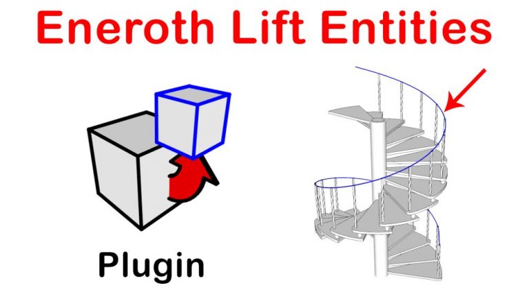Eneroth Lift Entities Plugin for SketchUp